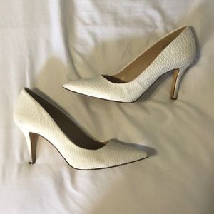 White Pumps